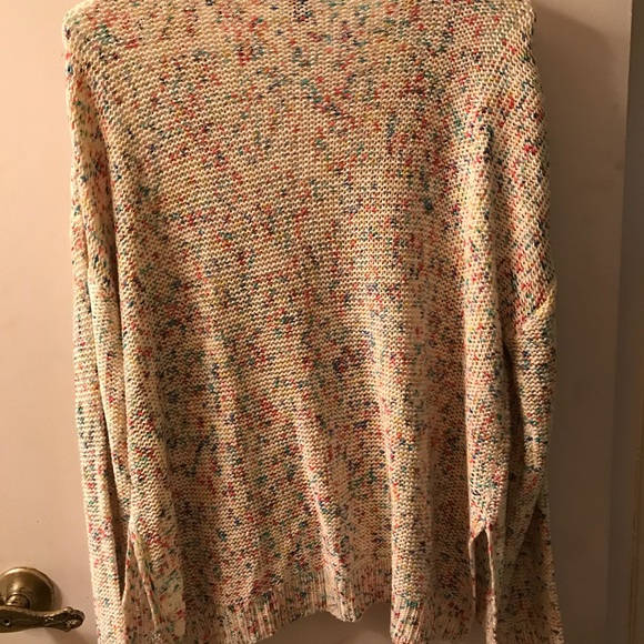 H&M loose knit pullover in rainbow 🌈 - Picture 6 of 6